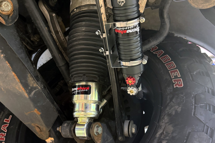 Tecnoshock Suspension Kits installed on Porsche Cayenne models