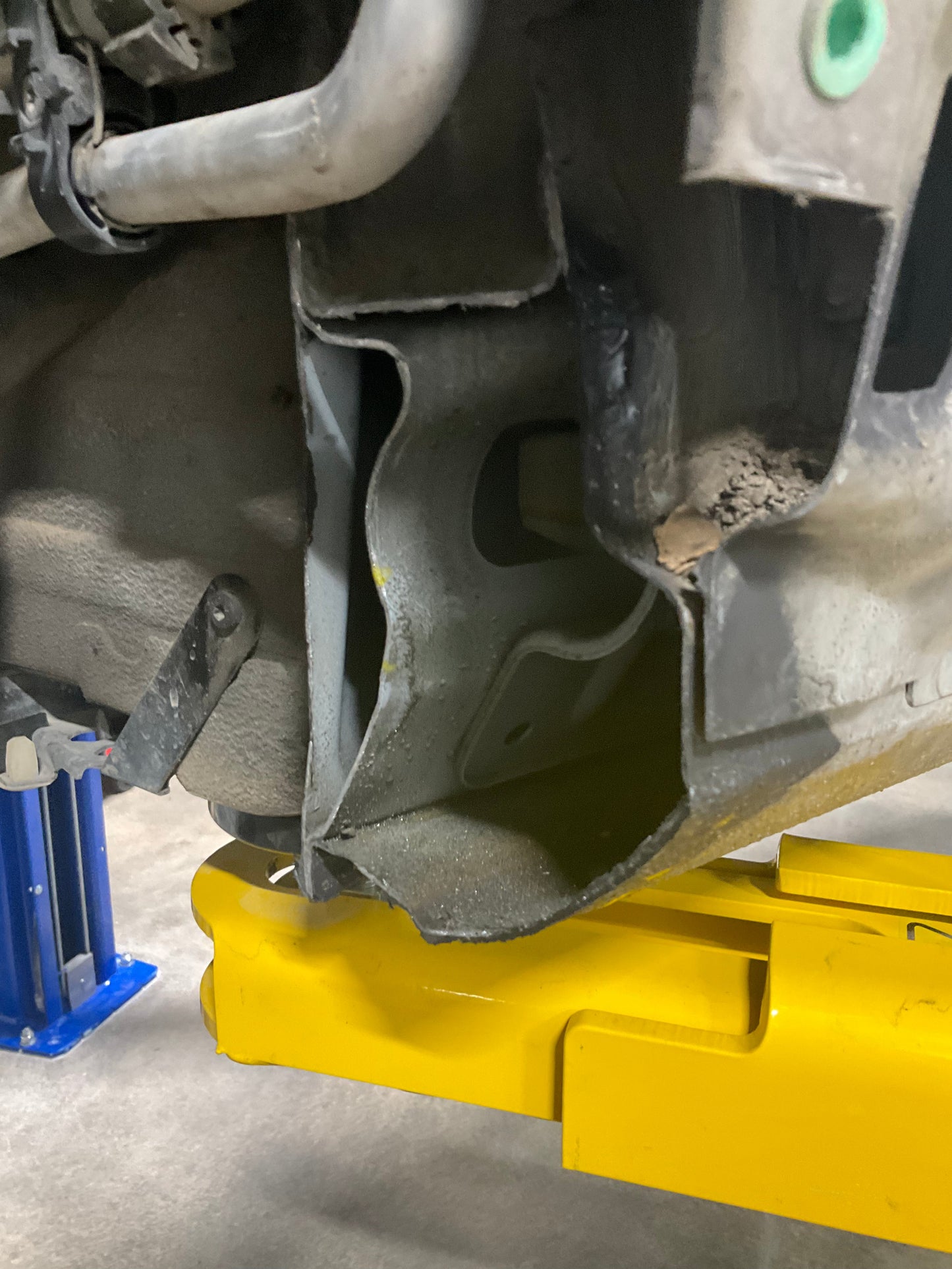 Weld in rocker plates for a VW Touareg