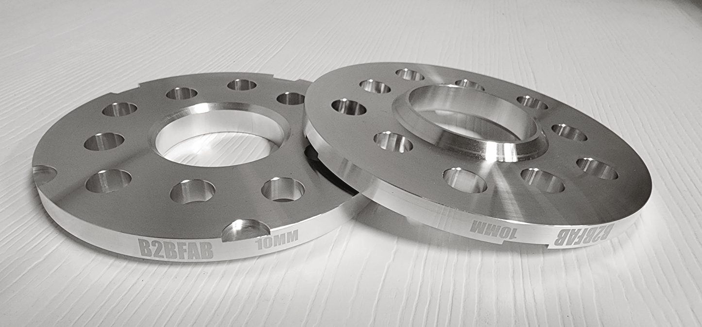 B2BFAB 10mm, Wheel Spacer pair, 5x100/5x112 - Berg Peaks Off-Road