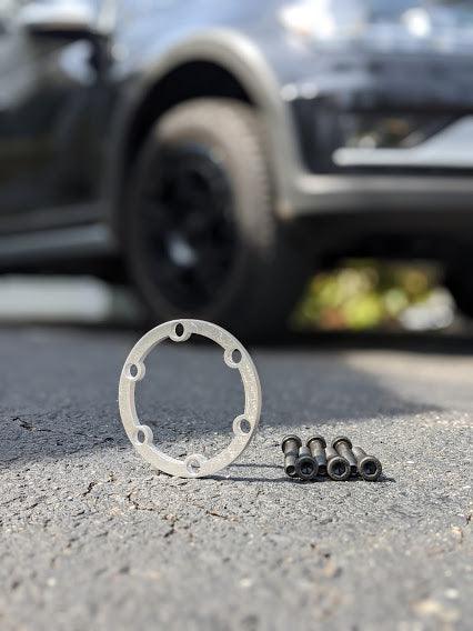 B2BFAB Axle Spacer Kit, for Alltrack / Golf / GTI / Sportwagen, Mk4/5/6/7 w/108mm axles - Berg Peaks Off-Road