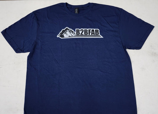 B2BFAB Blue Mountain Graphic T-Shirt - Berg Peaks Off-Road