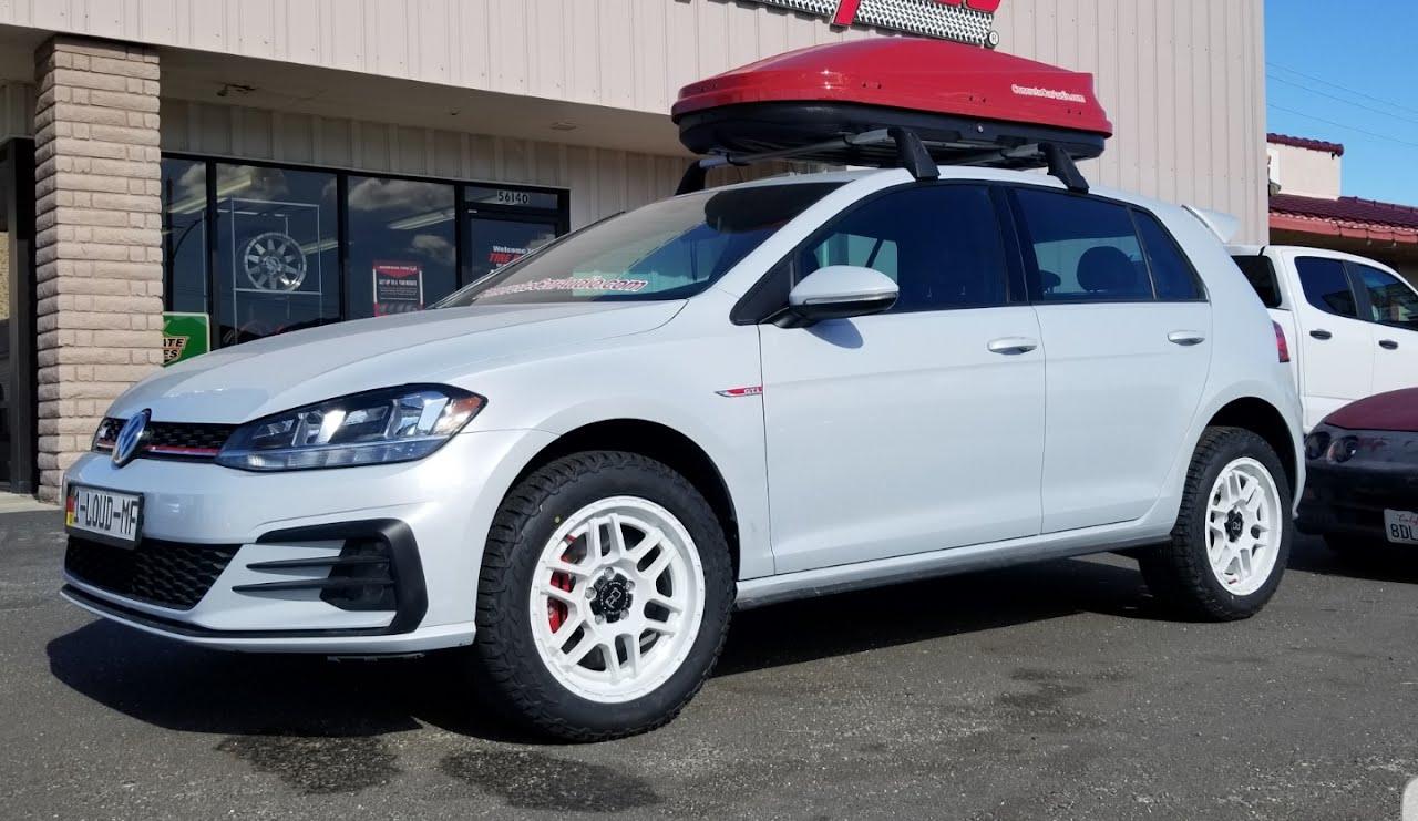 B2BFAB Mk7 GTI / Golf R / E-Golf Camber Correcting Lift Kit - Berg Peaks Off-Road