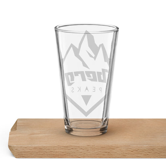 Shaker pint glass