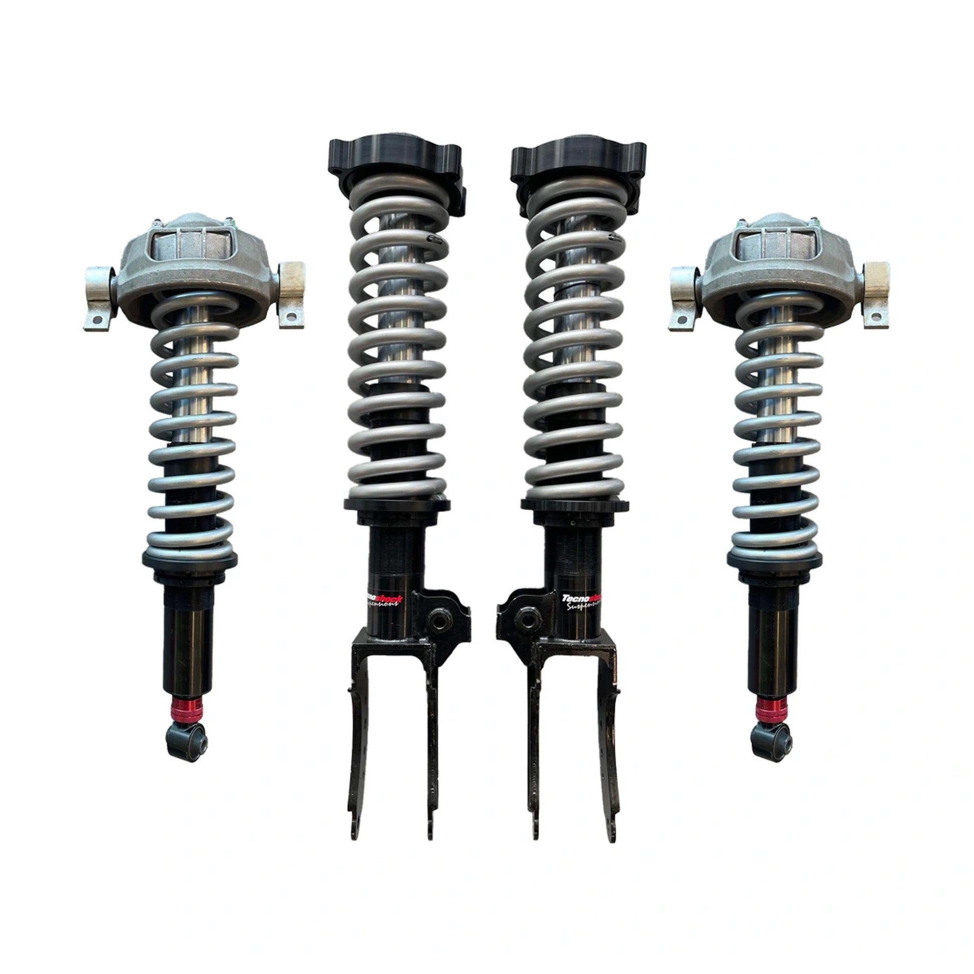 Tecnoshock Offroad Sport Performance Suspension Kit installed on Porsche Cayenne 9PA