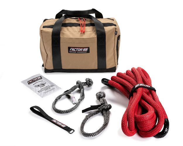 off-road recovery gear Factor 55 00492 ST ANTHONY KINETIC RECOVERY KIT