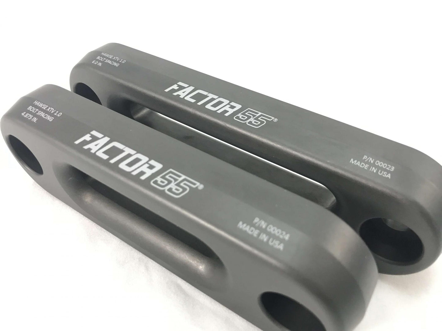 XTV Hawse Fairlead 6 Inch Powersports UTV/ATV Gun Metal Gray Factor 55