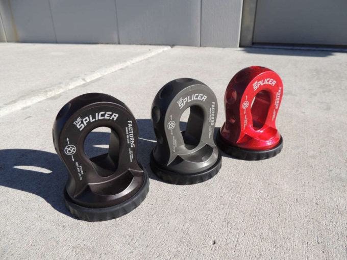 Splicer 3/8-1/2" Synthetic Rope Splice-on Shackle Mount