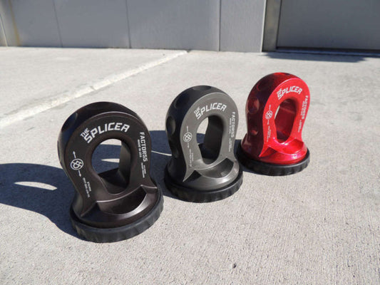 Splicer 3/8-1/2" Synthetic Rope Splice-on Shackle Mount