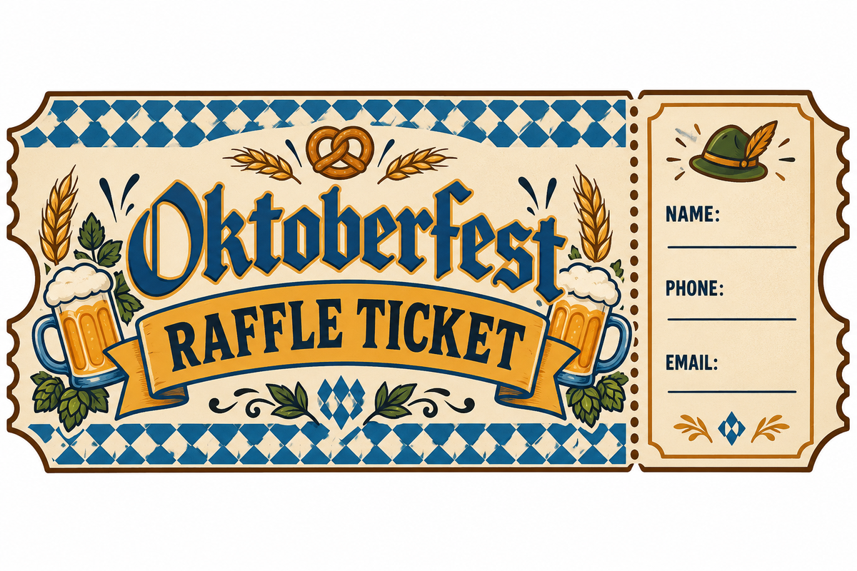 Oktoberfest Raffle Ticket $5