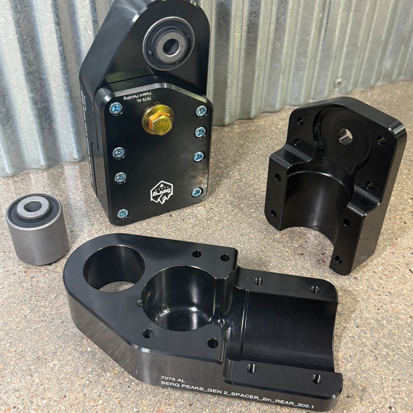 Berg Peaks Cayenne Gen 2 & Touareg T2  2” Steel Spring Suspension Lift Kit