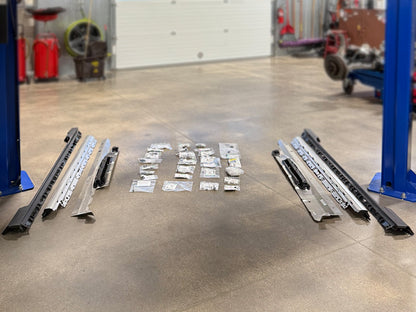 Berg Peaks Porsche 9Y0 Factory Rock Rail Installation Package