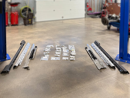 Berg Peaks Porsche 9Y0 Factory Rock Rail Installation Package