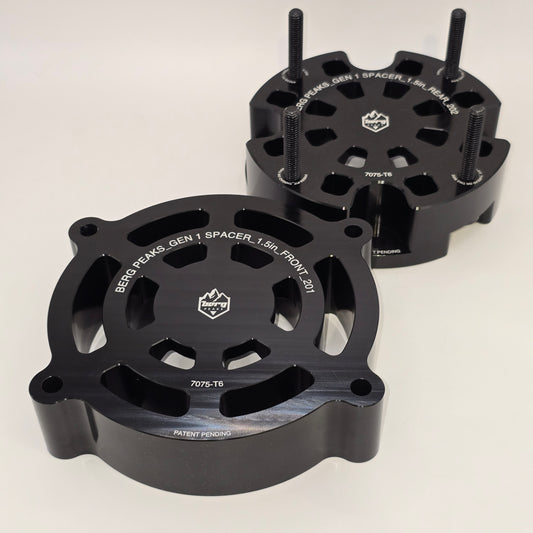 Berg Peaks Gen 1 Cayenne/Touareg/Q7  2” Steel Spring Suspension Lift Kit