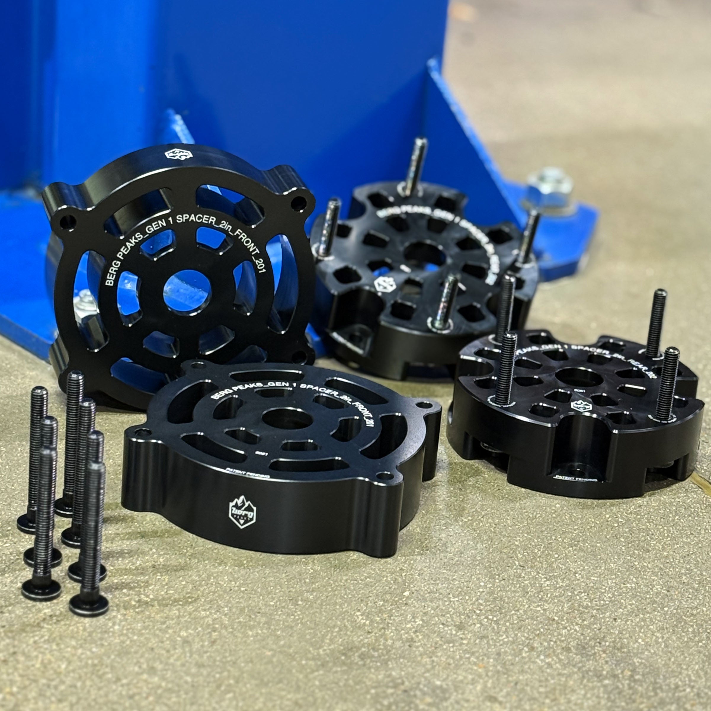 Berg Peaks Gen 1 Cayenne/Touareg/Q7 2” Steel Spring Suspension