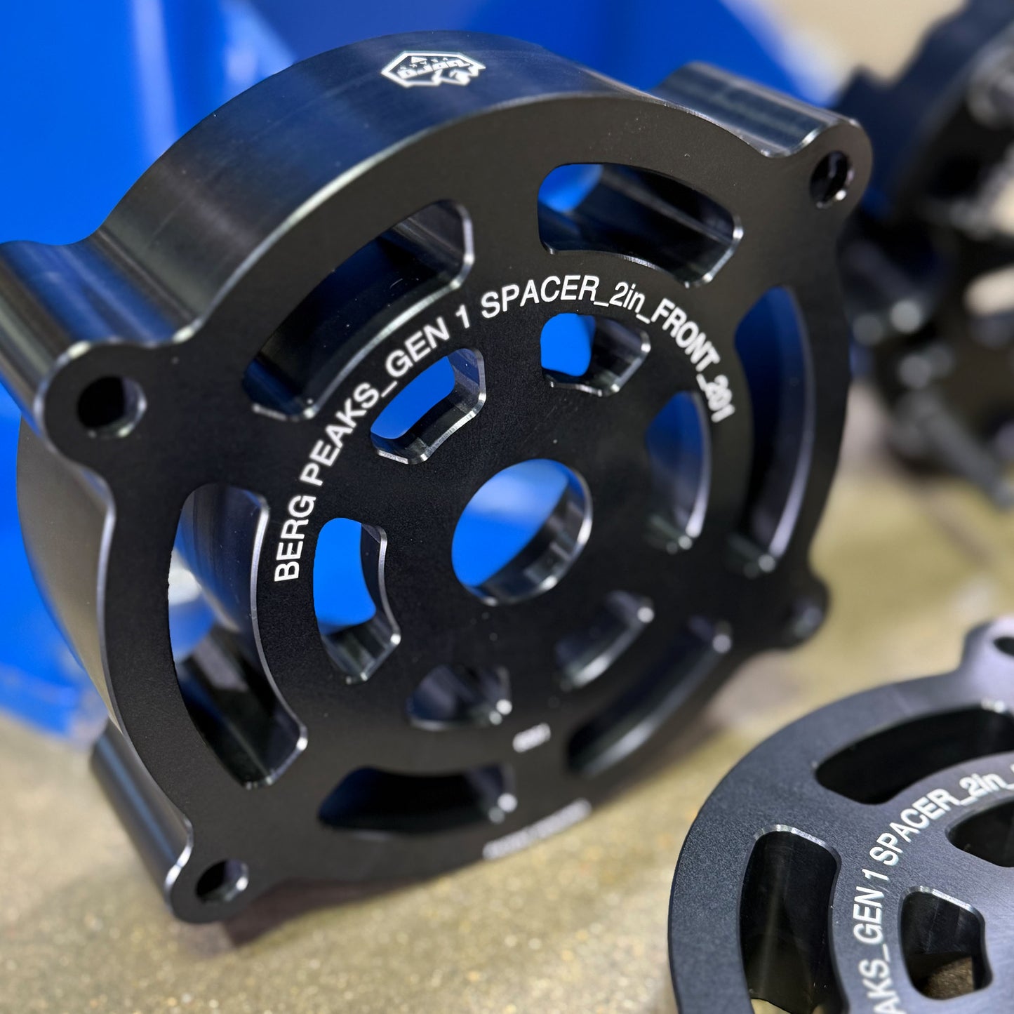 Berg Peaks Gen 1 Cayenne/Touareg/Q7  2” Steel Spring Suspension Lift Kit