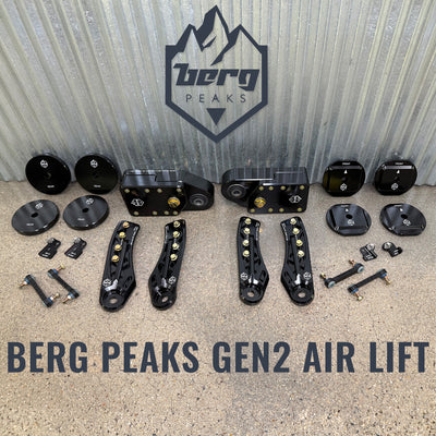 Berg Peaks GEN2 2.5" Air Suspension Lift Kit