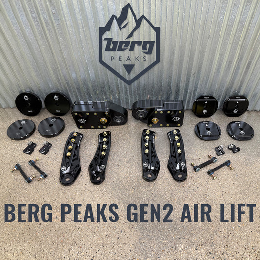 Berg Peaks GEN2 2.5" Air Suspension Lift Kit