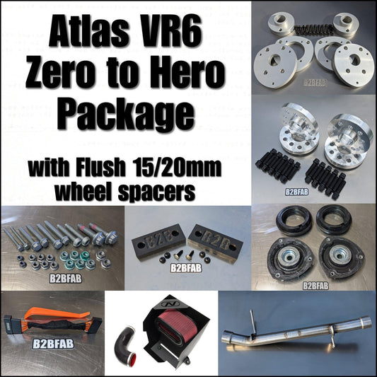 Atlas VR6, Zero to Hero Package, with Flush 15/20mm wheel spacers - Berg Peaks Off-Road
