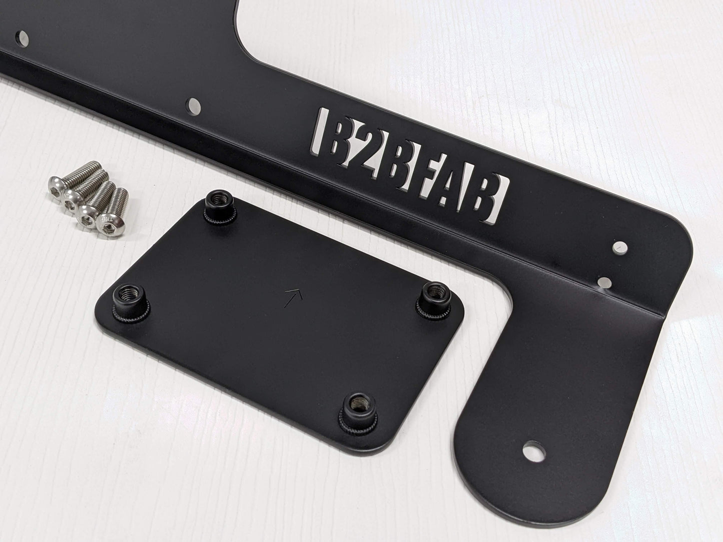 B2BFAB Atlas Auxiliary Light Bracket, for 2018 to 2020 pre-facelift Atlas models - Berg Peaks Off-Road