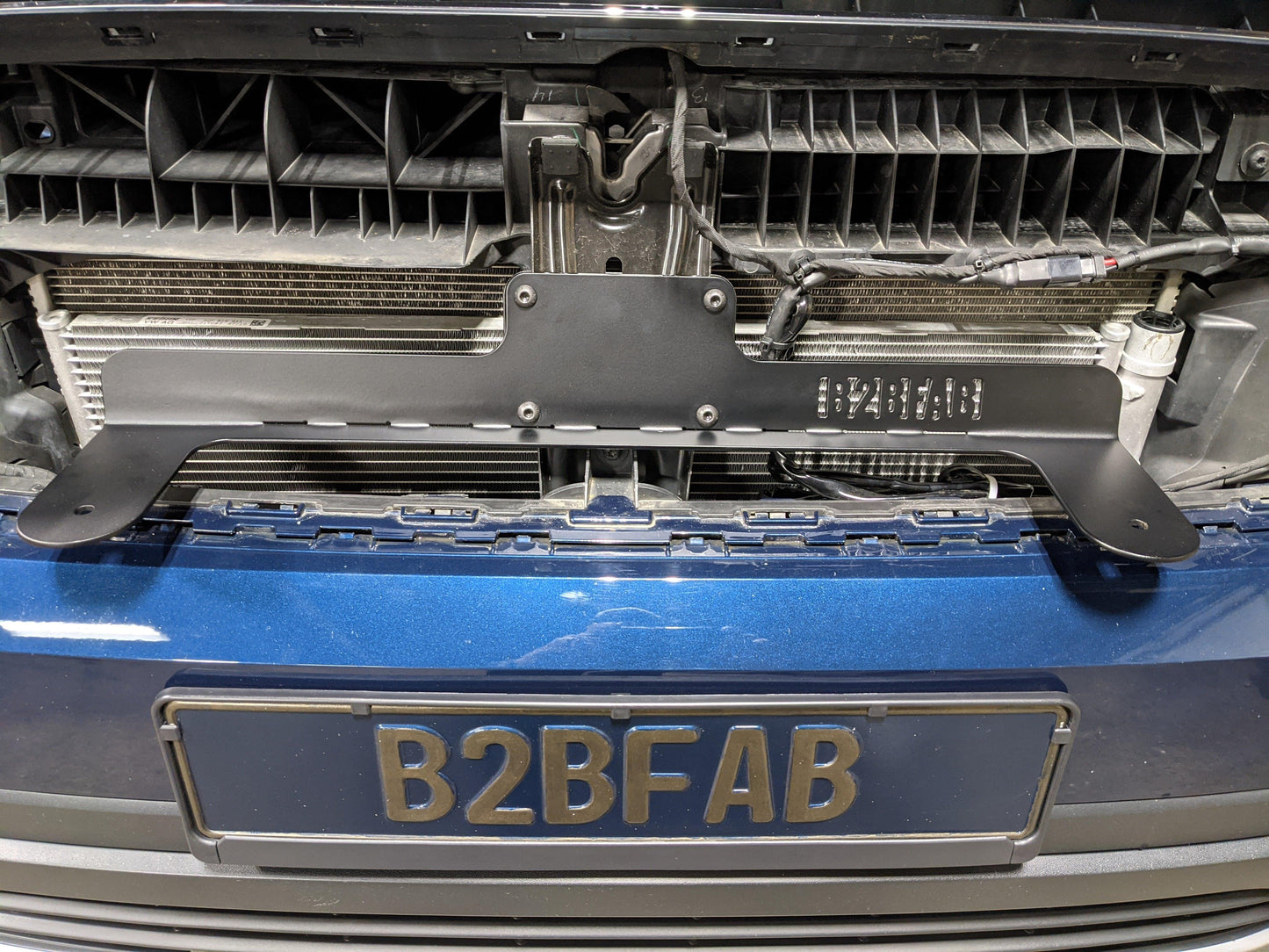 B2BFAB Atlas Auxiliary Light Bracket, for 2018 to 2020 pre-facelift Atlas models - Berg Peaks Off-Road