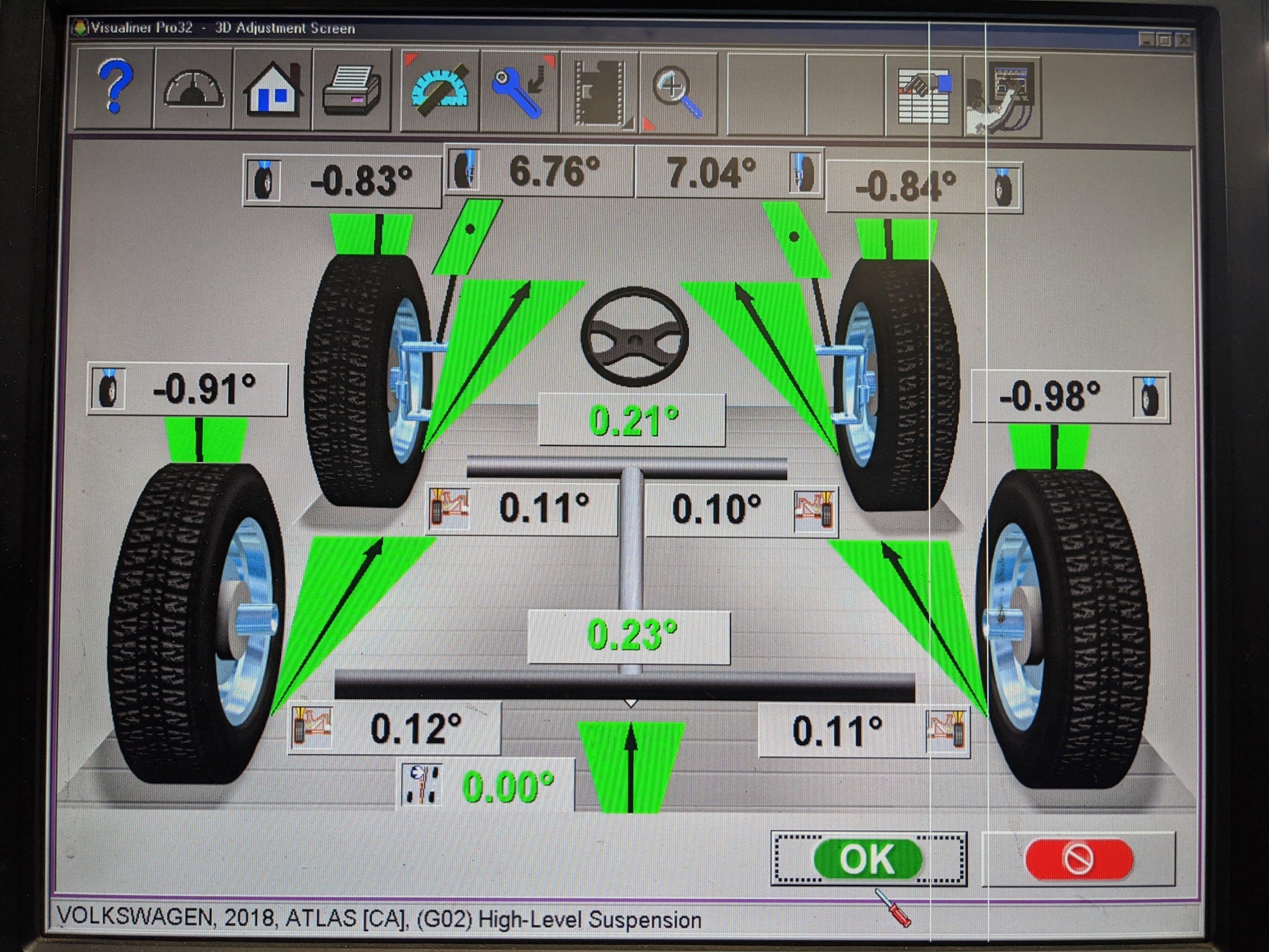 B2BFAB Audi Q3 Mk1 Camber Correcting Lift Kit