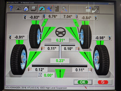 B2BFAB Mk2 Tiguan Camber Correcting Lift Kit - Berg Peaks Off-Road