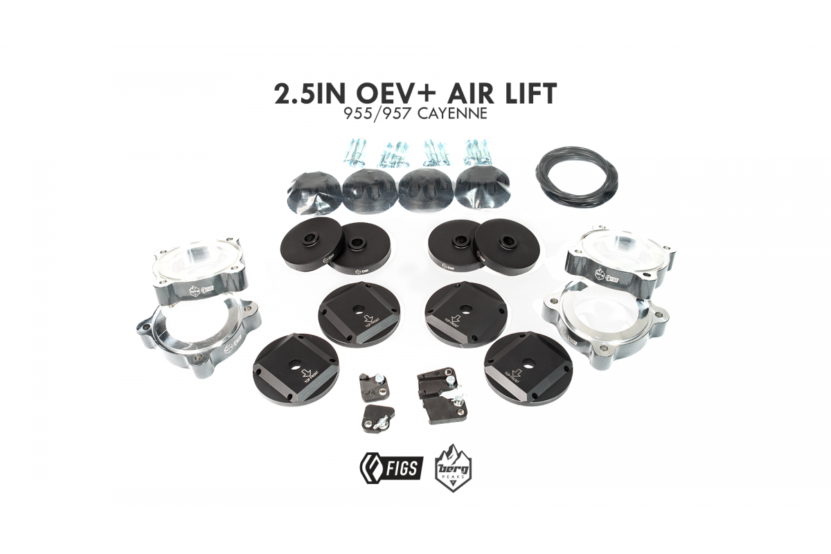 Volume Air Lift Kit for an Audi Q7