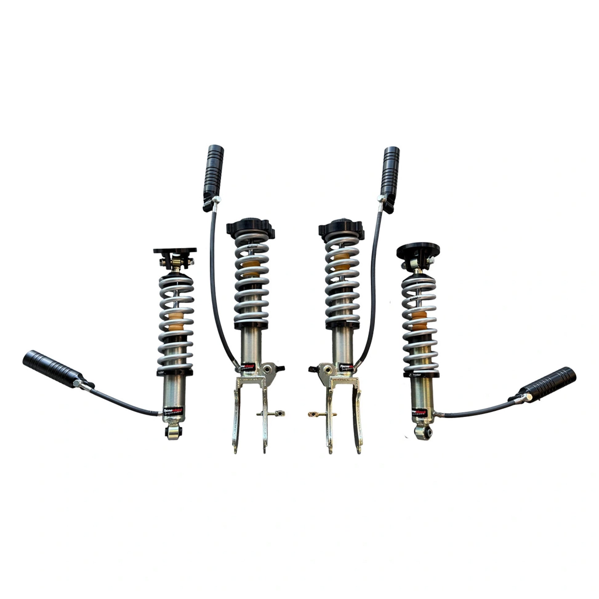 Tecnoshock 2-Way Off-Road Suspension Kit installed on Porsche Cayenne 9PA