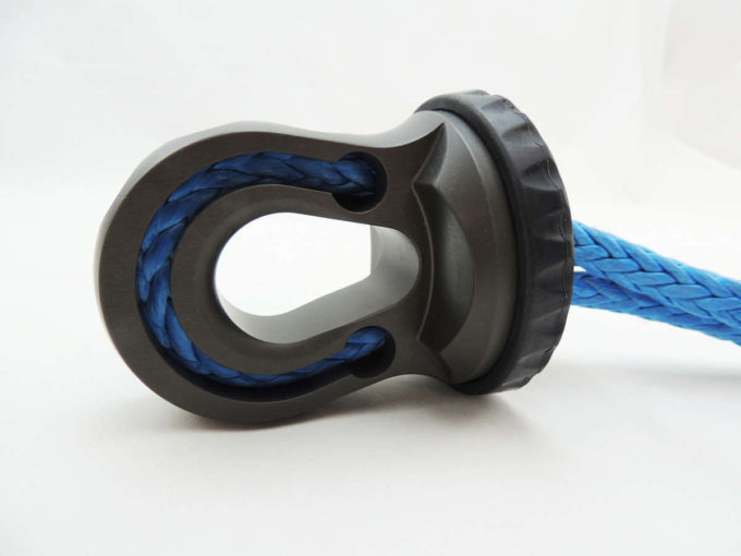 Splicer 3/8-1/2" Synthetic Rope Splice-on Shackle Mount